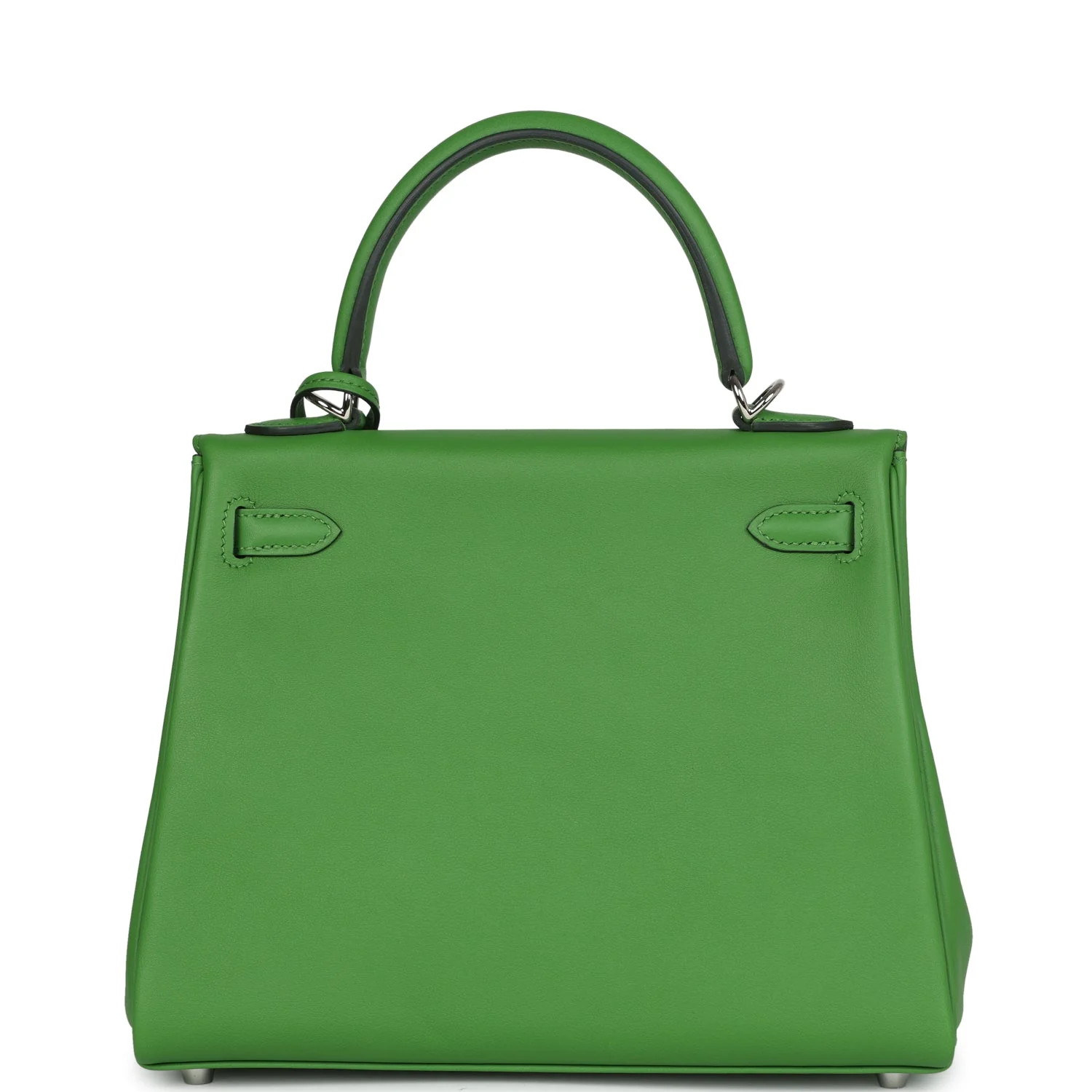 Replicate Hermes Kelly Retourne 25 Vert Yucca Swift Palladium Hardware(1:1 replica)