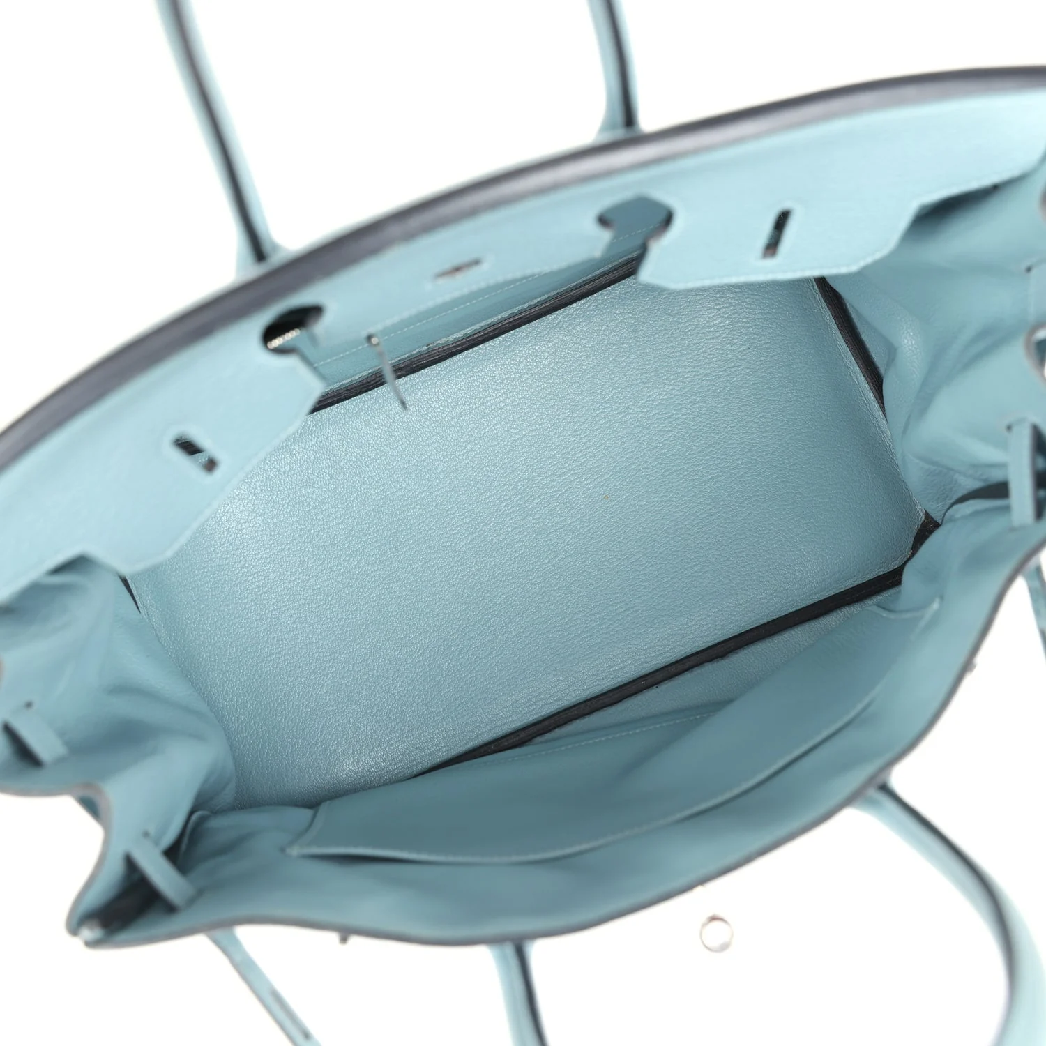 Replicate Hermes Birkin 35 Ciel Togo Palladium Hardware(1:1 replica)