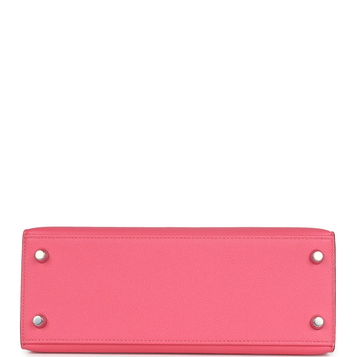 Replicate Hermes Kelly Sellier 25 Rose Azalee Epsom Palladium Hardware(1:1 replica)