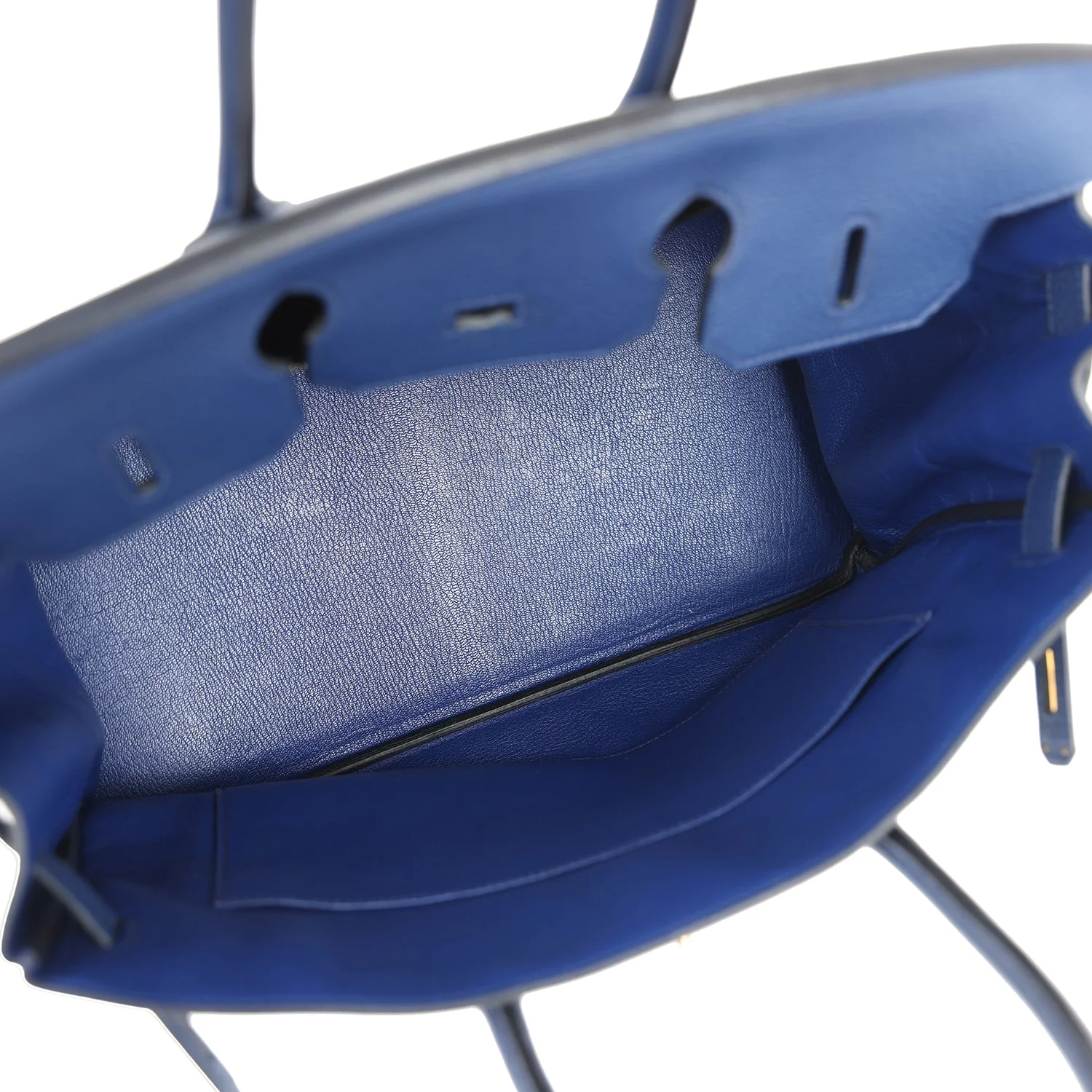 Replicate Hermes Birkin 35 Bleu Saphir Clemence Gold Hardware(1:1 replica)