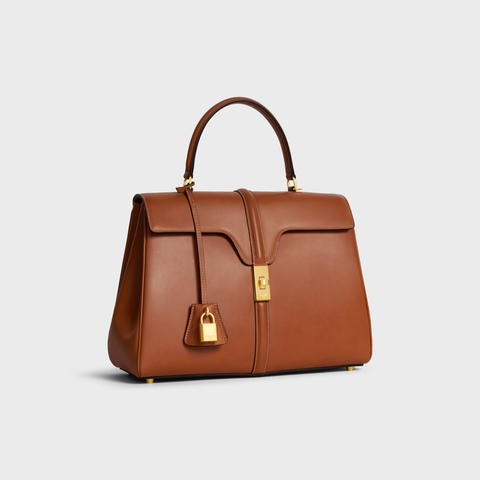 Replicate CLASSIQUE 16 BAG IN NATURAL CALFSKIN TAN(1:1 replica)