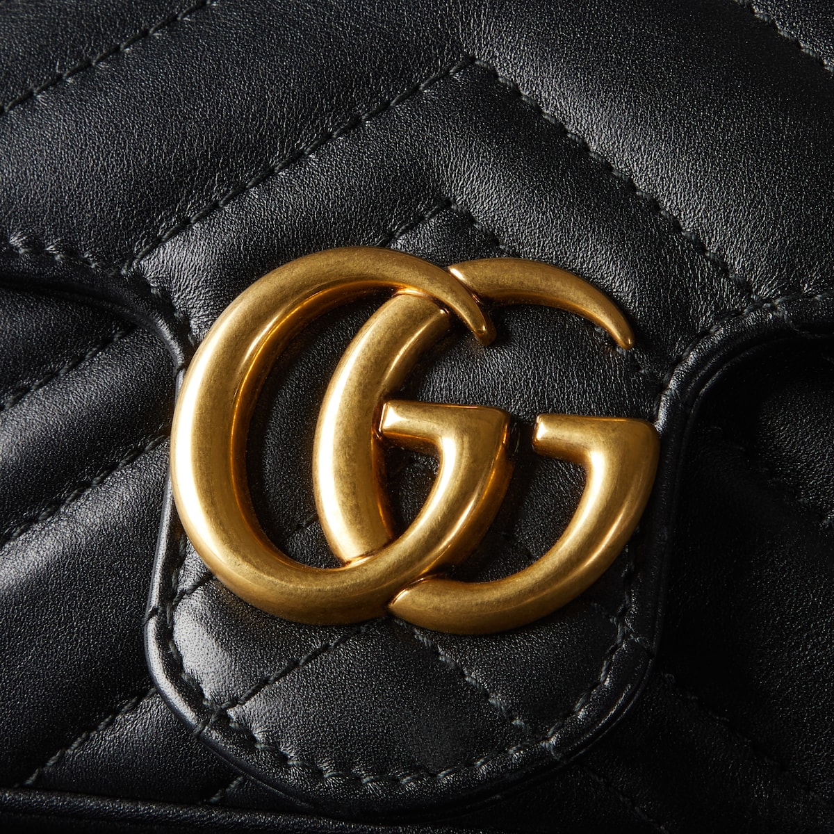 Replicate GG Marmont Leather Super Mini Bag(1:1 replica)