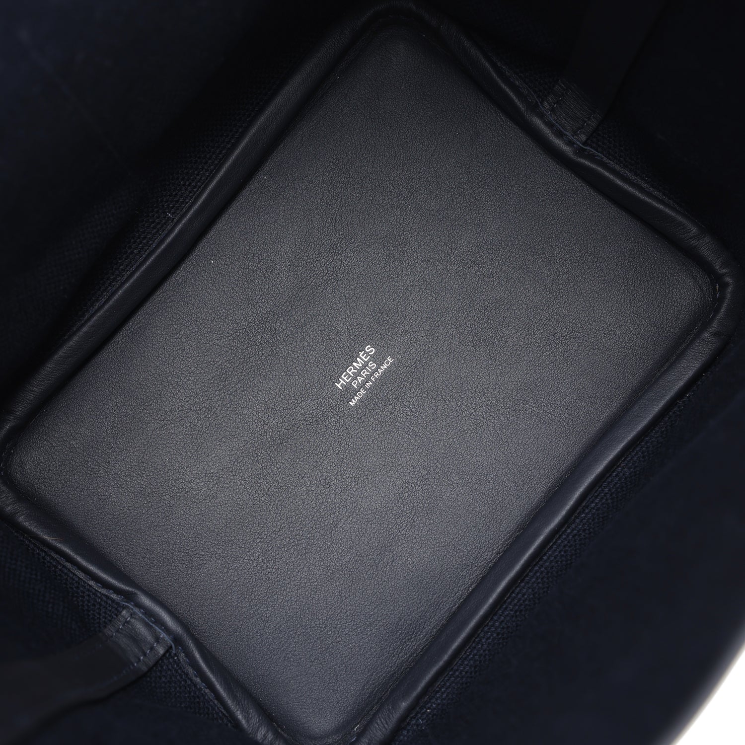 Replicate Hermes Picotin Cargo 18 Caban Swift and Black Toile Canvas Palladium Hardware(1:1 replica)