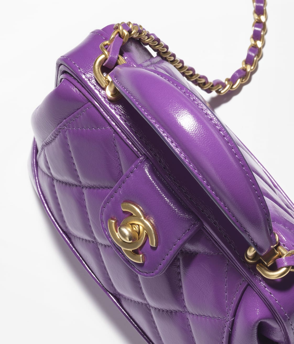 Replicate CHANEL MINI BAG WITH TOP HANDLE(1:1 replica)