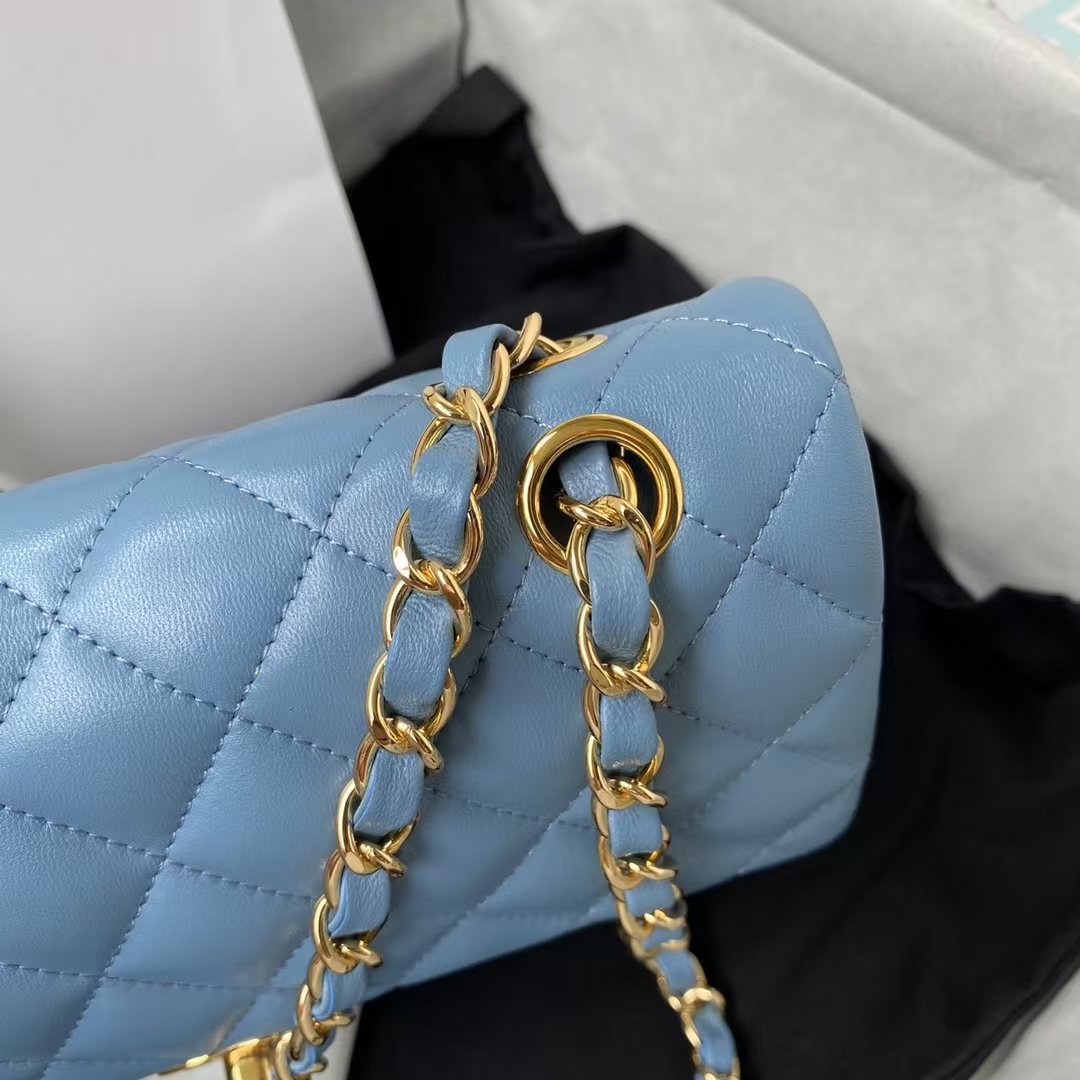 Replicate Chanel Small Classic Handbag Gold Hardware(1:1 replica)