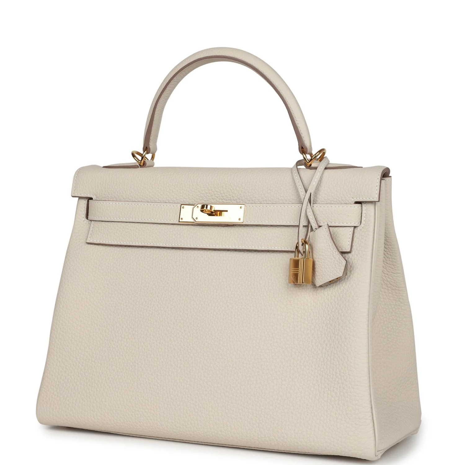 Replicate Hermes Kelly Retourne 32 Craie Togo Gold Hardware(1:1 replica)