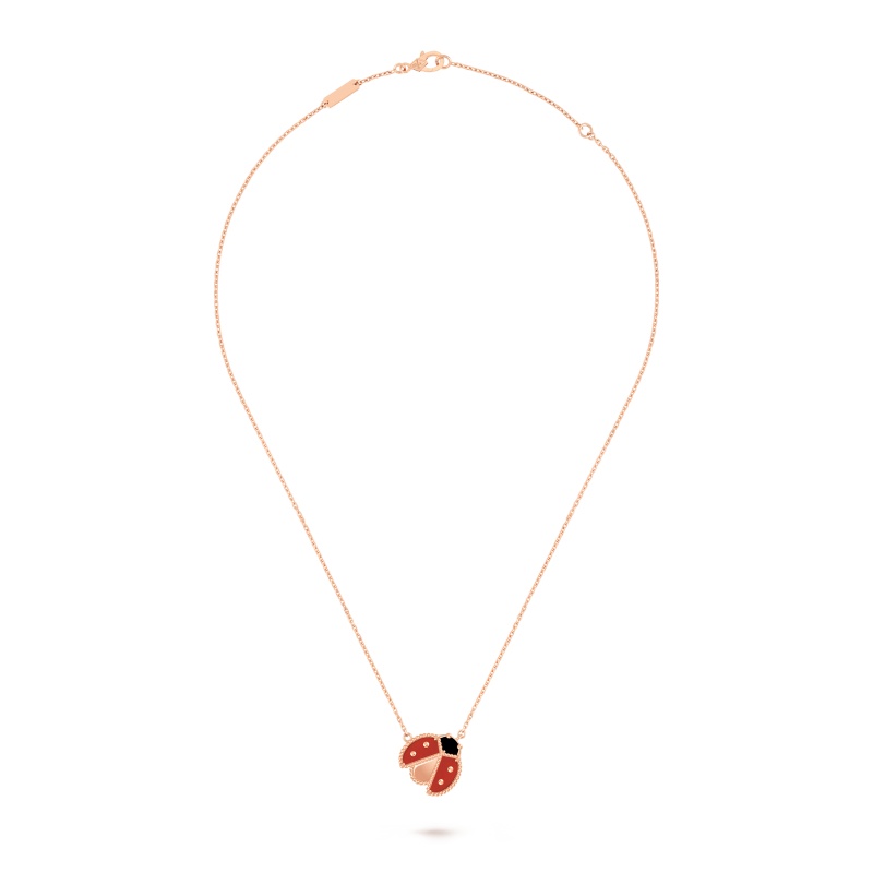 Replicate Lucky Spring pendant, open wings ladybug(1:1 replica)