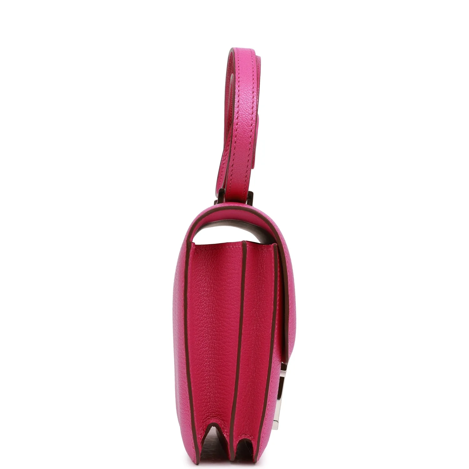 Replicate Hermes Constance 18 Magnolia Chevre Palladium Hardware(1:1 replica)