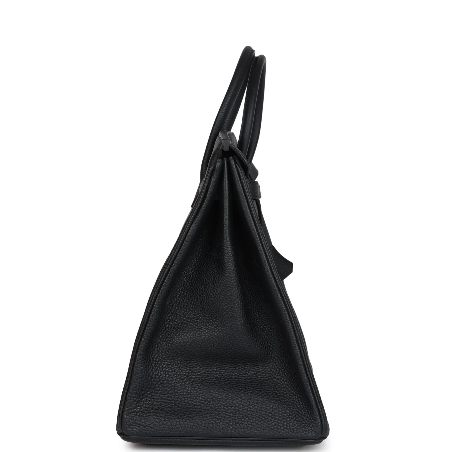 Replicate Hermes Birkin 40 Black Togo Gold Hardware(1:1 replica)