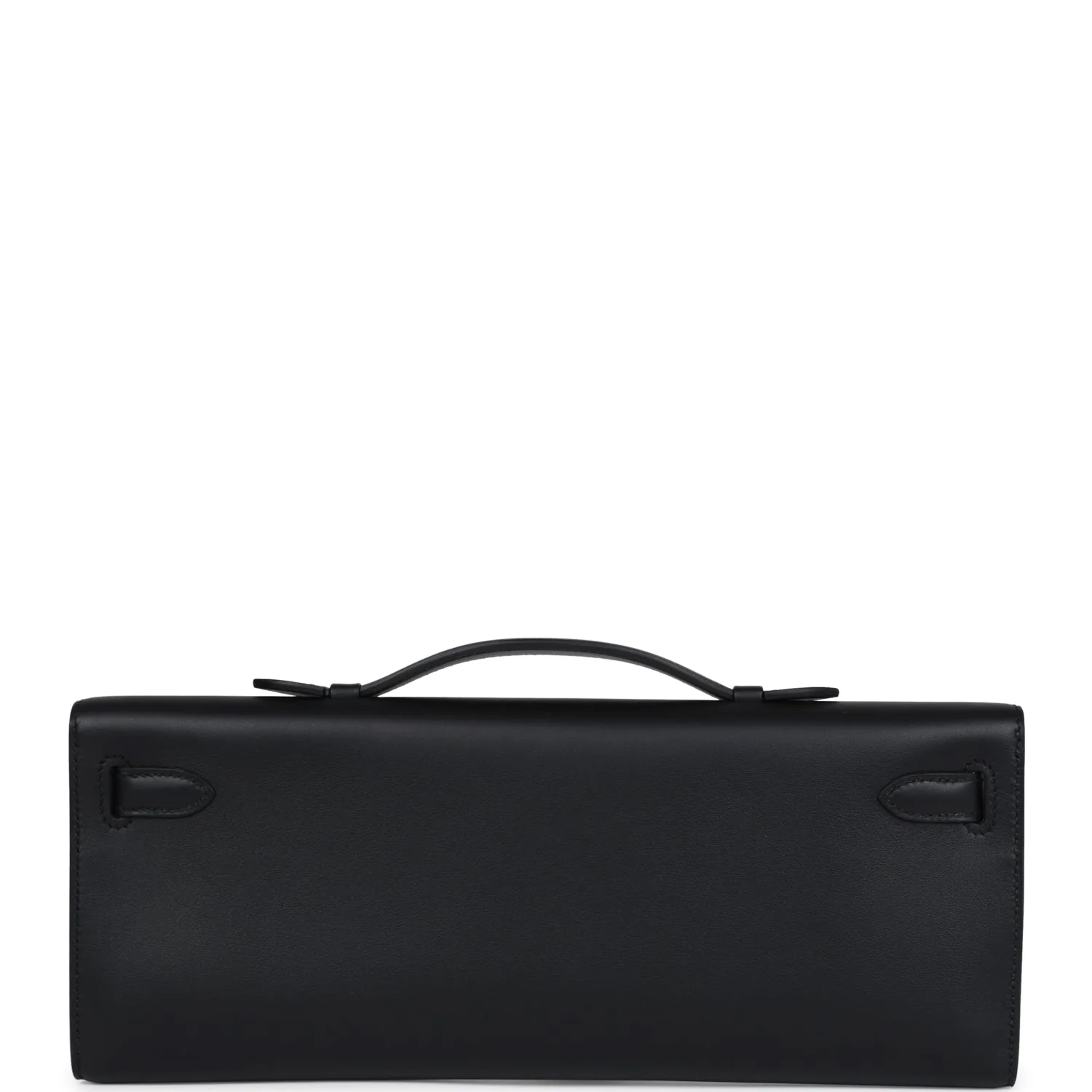 Replicate Hermes Kelly Cut Black Swift Palladium Hardware(1:1 replica)