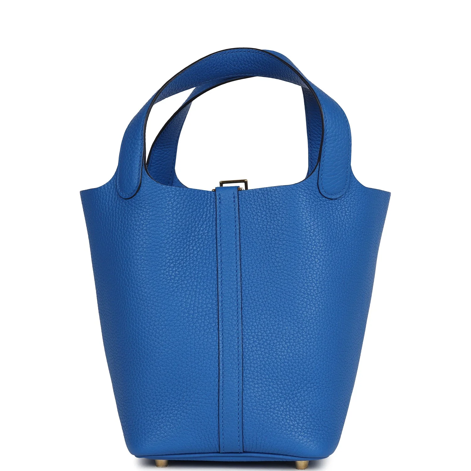 Replicate Hermes Picotin Lock 18 Bleu Royal Clemence Gold Hardware(1:1 replica)