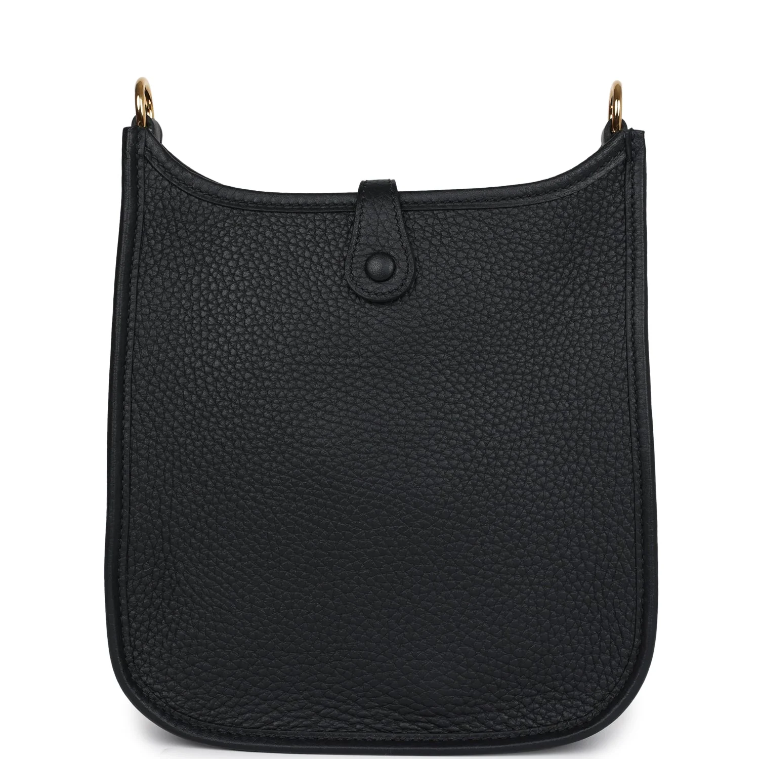 Replicate Hermes Evelyne TPM Black Clemence Gold Hardware(1:1 replica)