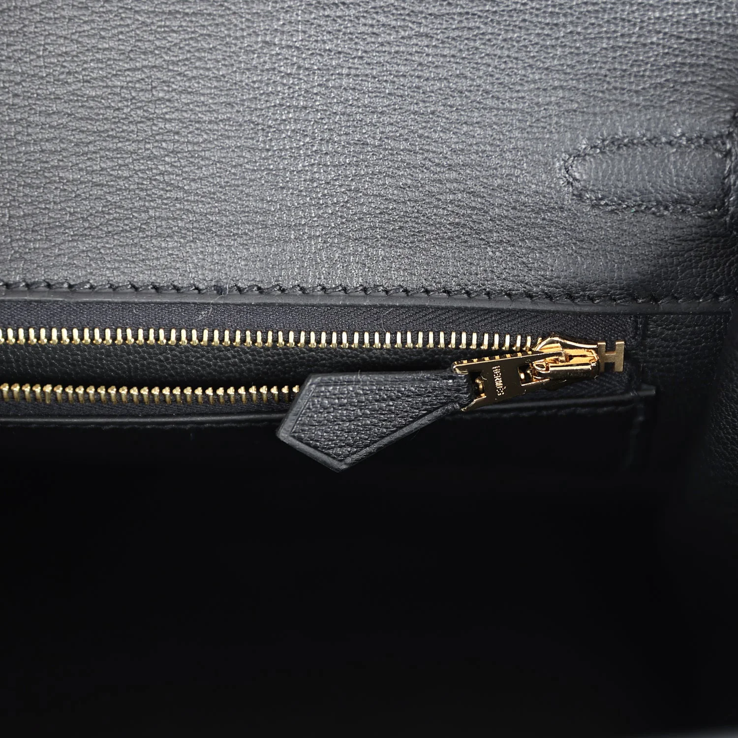 Replicate Hermes Birkin 25 Black Shiny Varanus Niloticus Lizard Gold Hardware(1:1 replica)