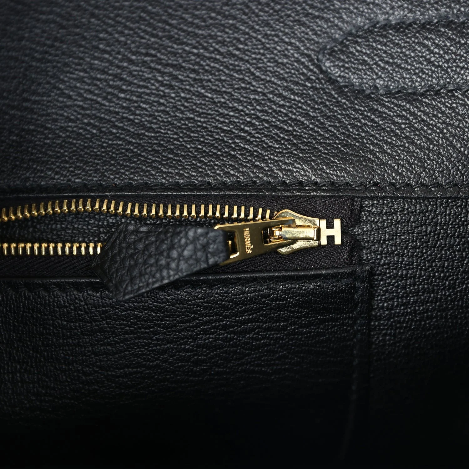 Replicate Hermes Birkin 35 Black Togo Gold Hardware(1:1 replica)