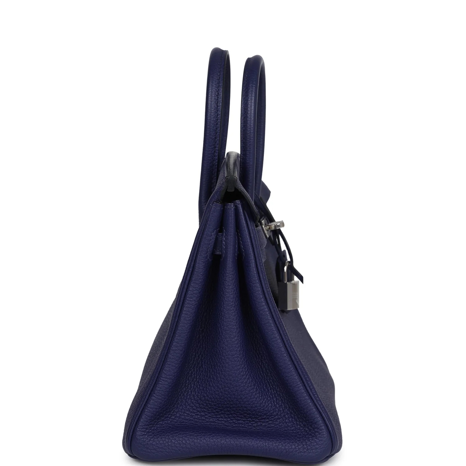 Replicate Hermes Birkin 25 Bleu Encre Togo Palladium Hardware(1:1 replica)