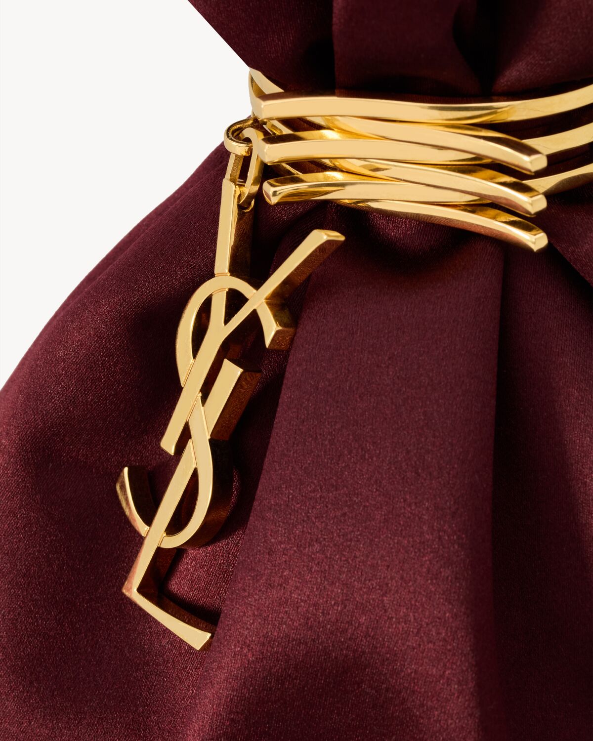 Replicate YSL Evening Pouch In Satin(1:1 replica)