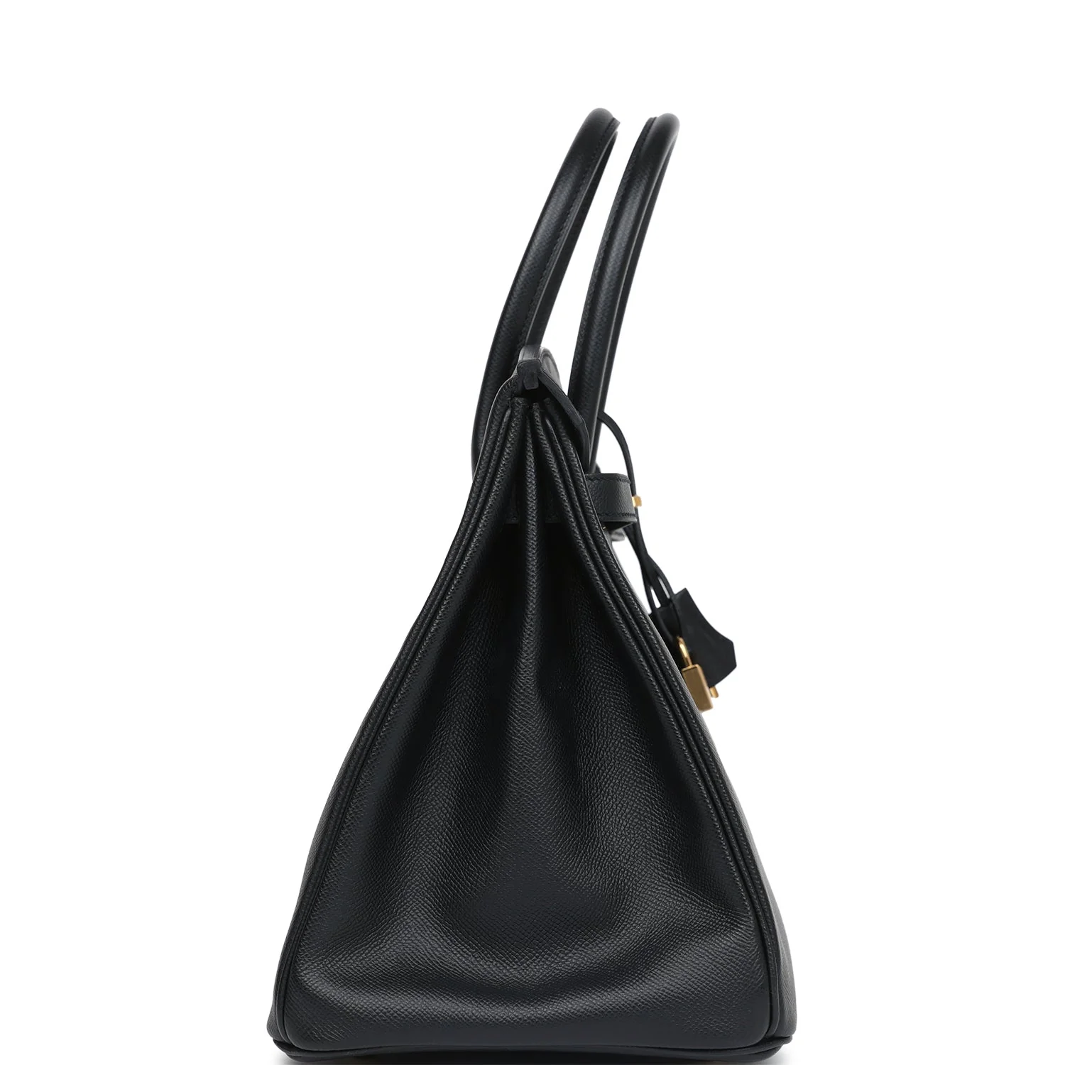 Replicate Hermes Birkin 35 Black Epsom Gold Hardware(1:1 replica)