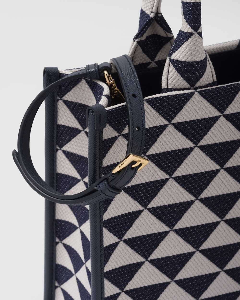 Replicate Small Prada Symbole Embroidered Fabric Handbag(1:1 replica)