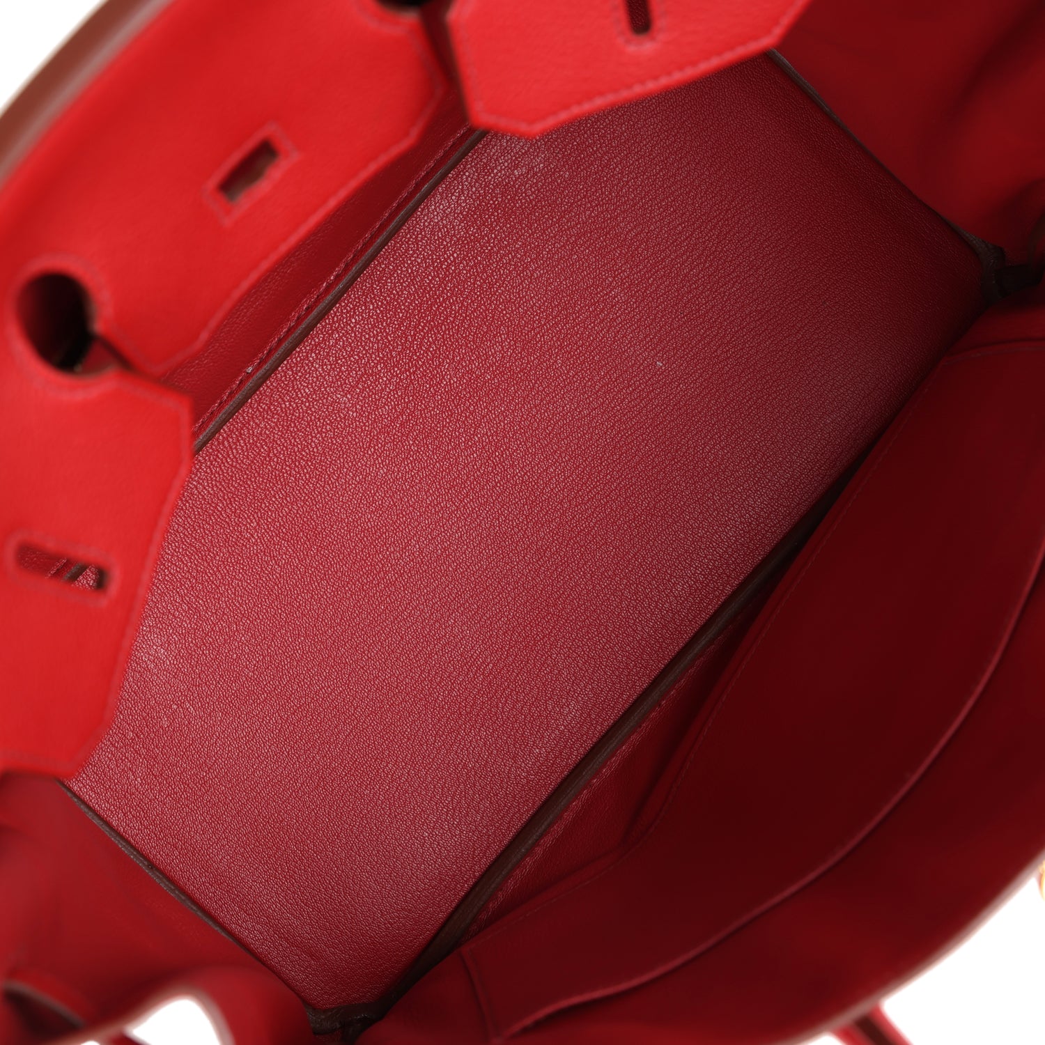 Replicate Hermes Birkin 35 Rouge Garance Togo Gold Hardware(1:1 replica)