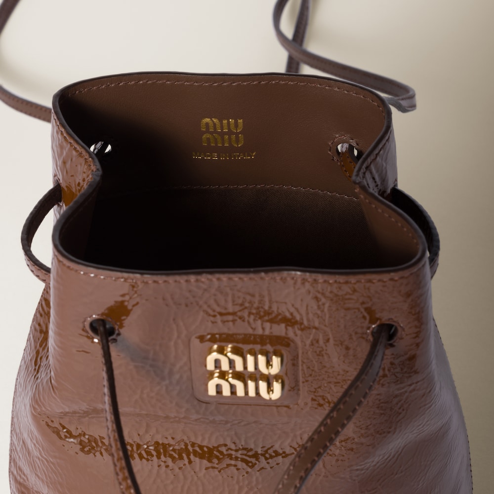 Replicate Naplak patent leather pouch(1:1 replica)