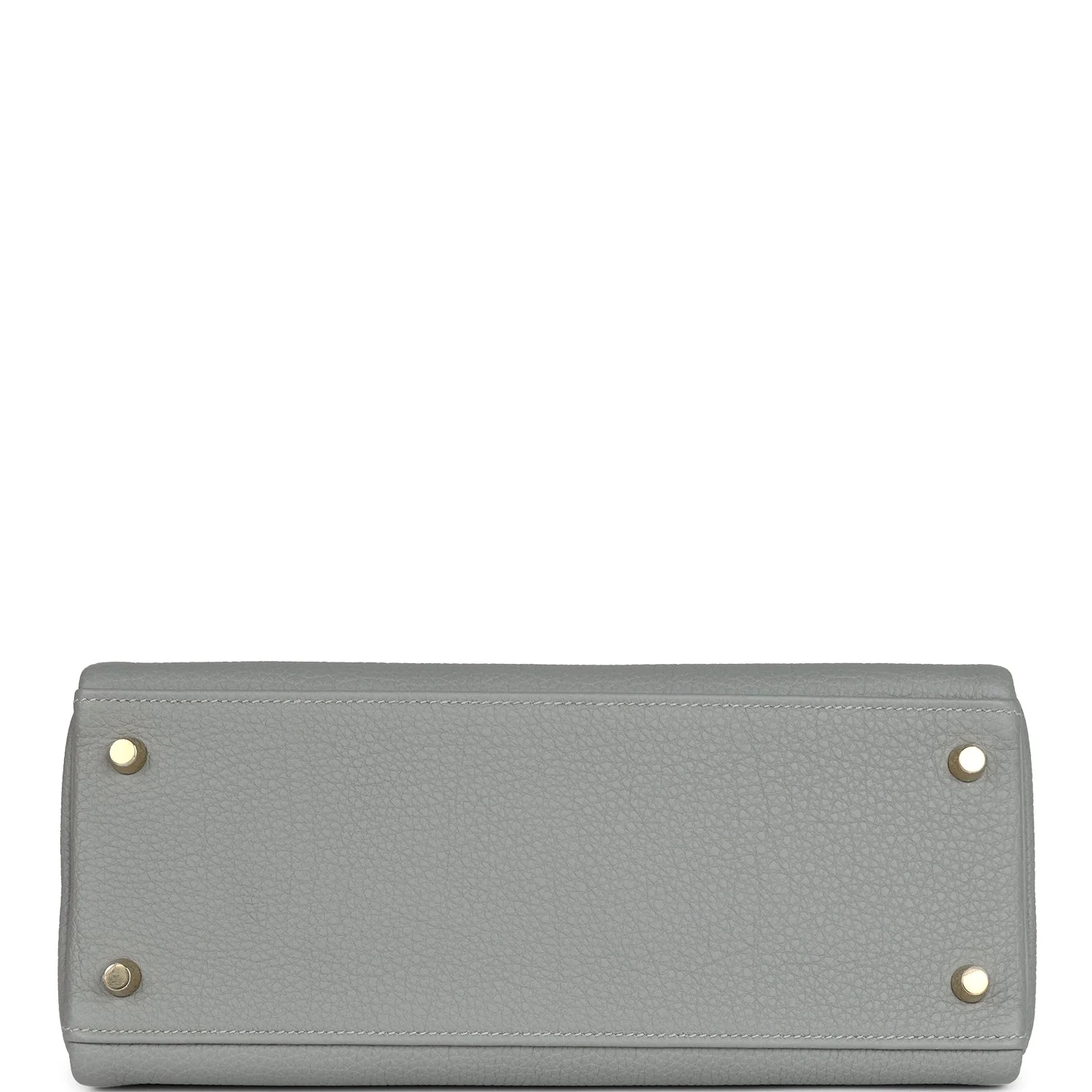 Replicate Hermes Kelly Retourne 28 Gris Mouette Togo Gold Hardware(1:1 replica)