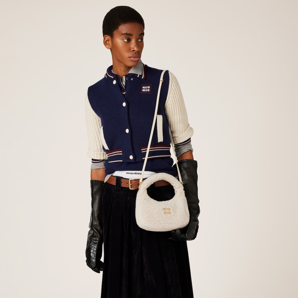 Replicate Wander shearling hobo bag(1:1 replica)