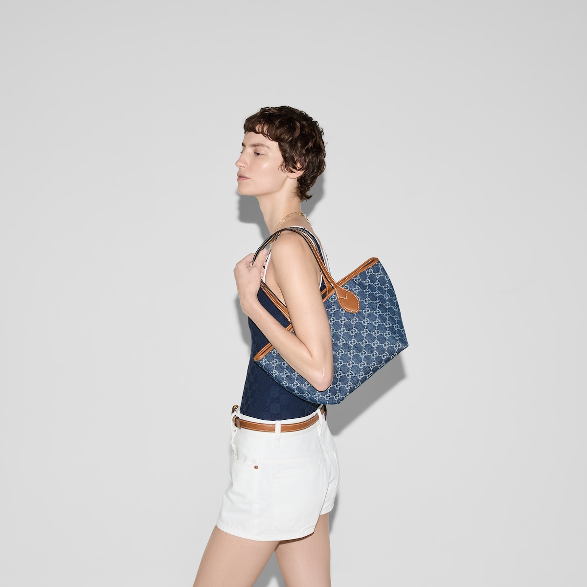 Replicate Gucci Totissima Small Tote Bag(1:1 replica)