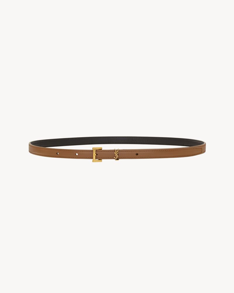 Replicate cassandre extra thin belt in smooth leather(1:1 replica)