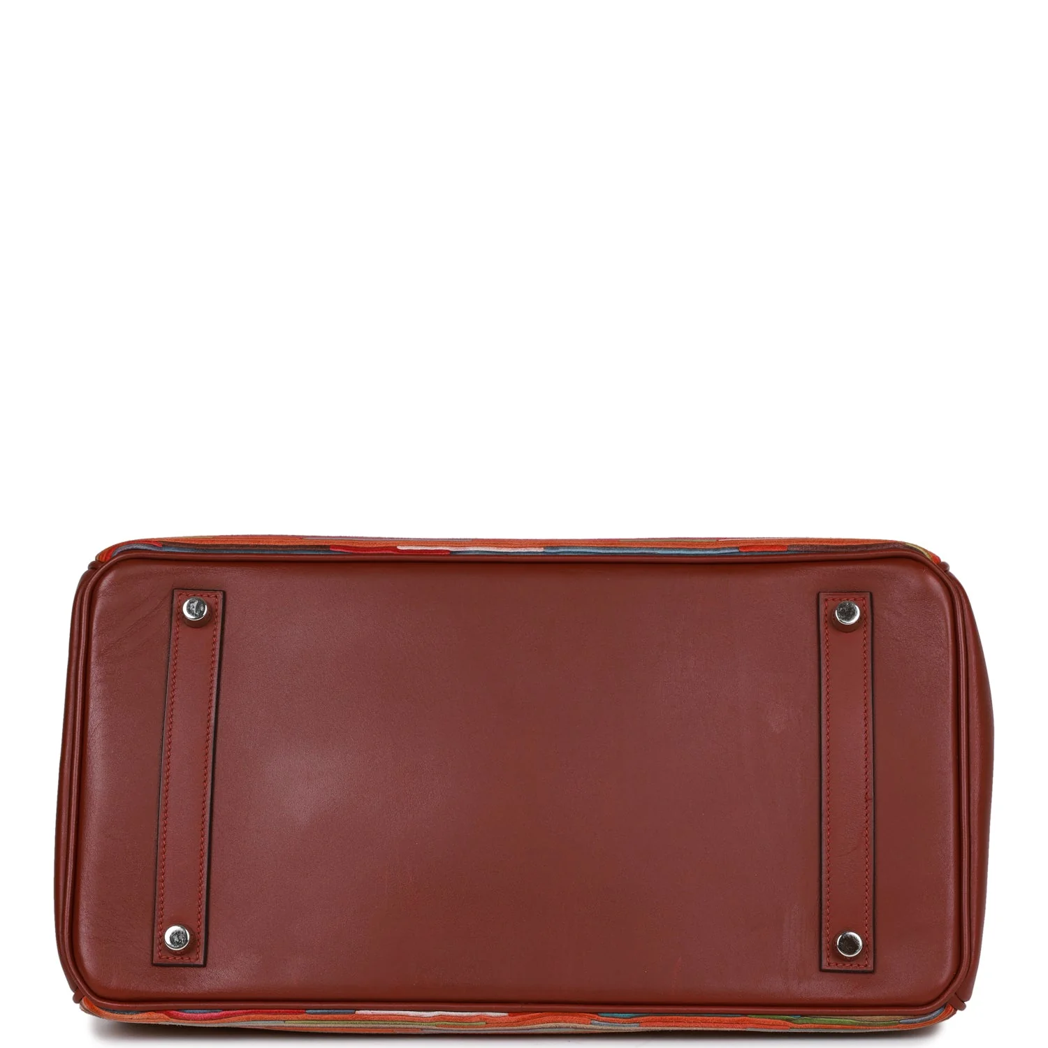 Replicate Hermes Birkin 35 Vibrato Rouge H Boxcalf Palladium Hardware(1:1 replica)