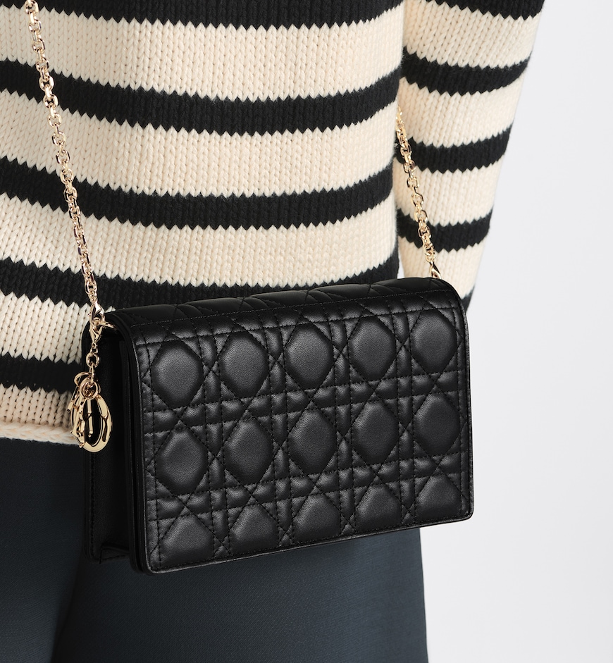 Replicate Dior Lady Dior Pouch(1:1 replica)