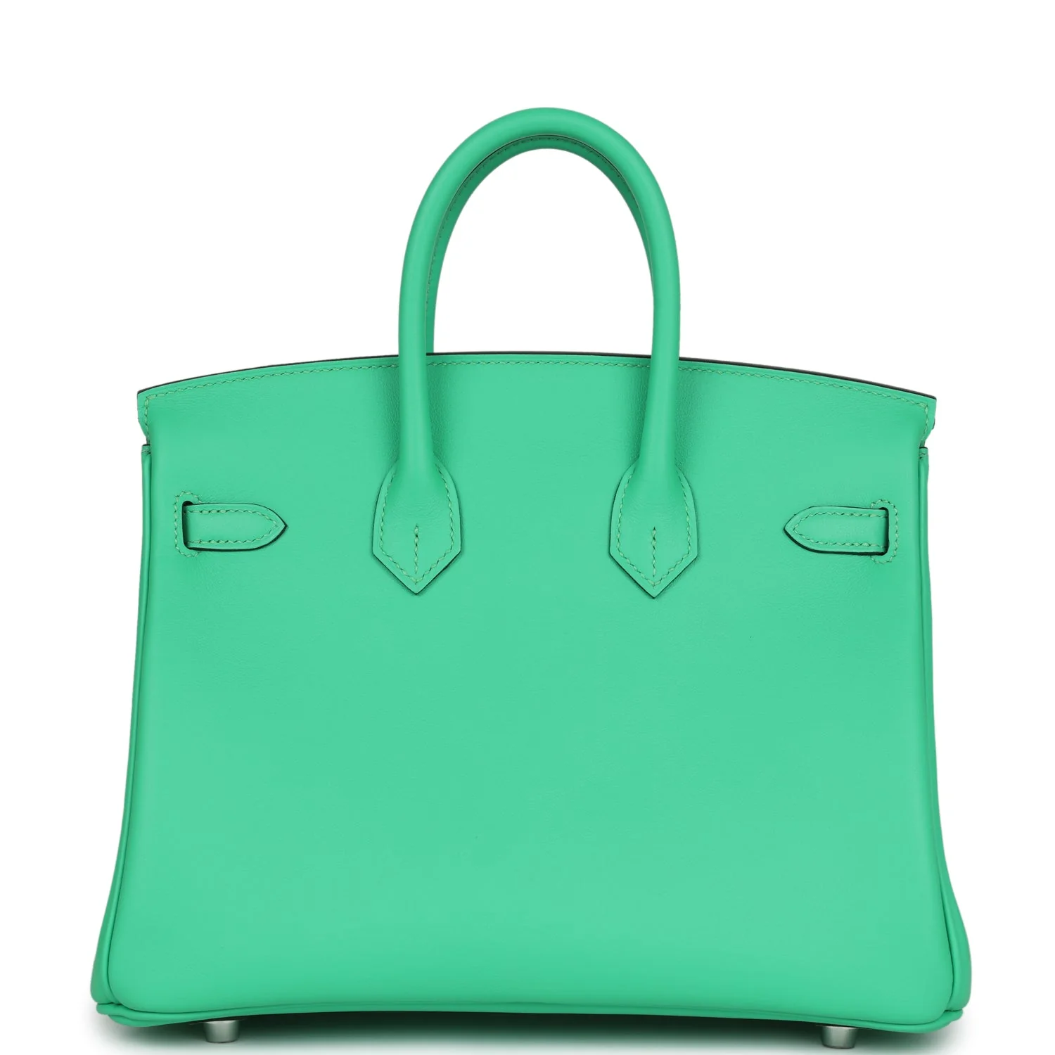 Replicate Hermes Birkin 25 Vert Comics Swift Palladium Hardware(1:1 replica)