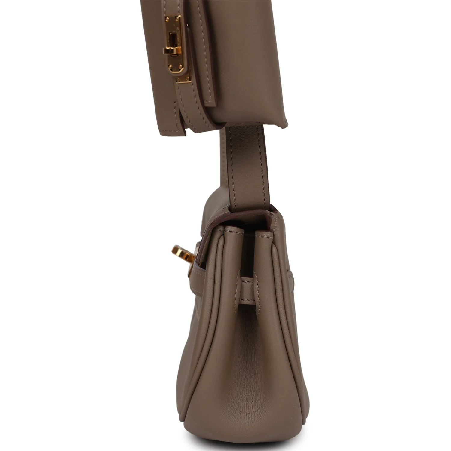 Replicate Hermes Kelly Moove Etoupe Swift Gold Hardware(1:1 replica)