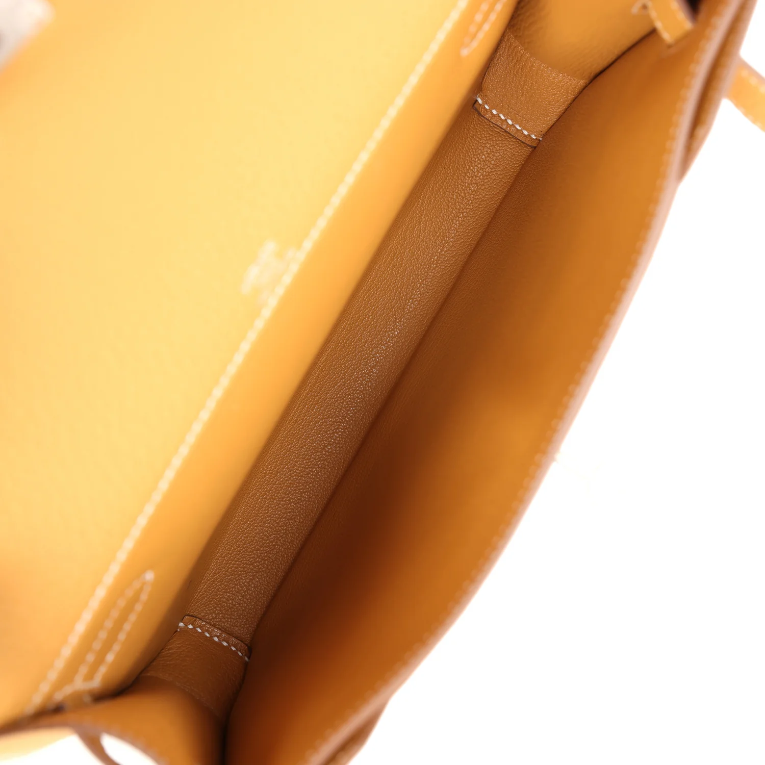 Replicate Hermes Kelly Depeches 25 Naturel Sable Togo Palladium Hardware(1:1 replica)