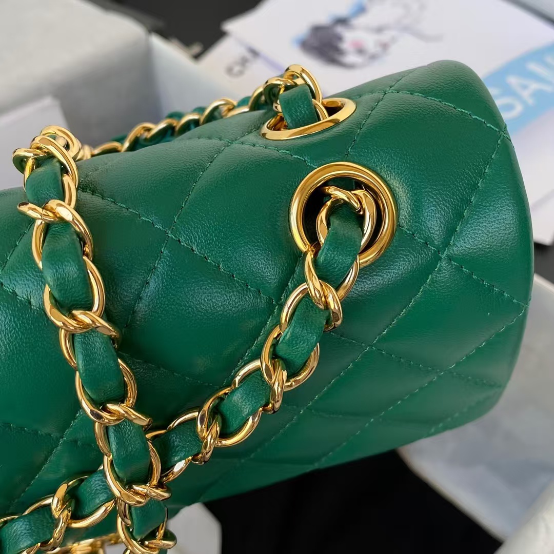 Replicate Chanel Small Classic Handbag Gold Hardware(1:1 replica)