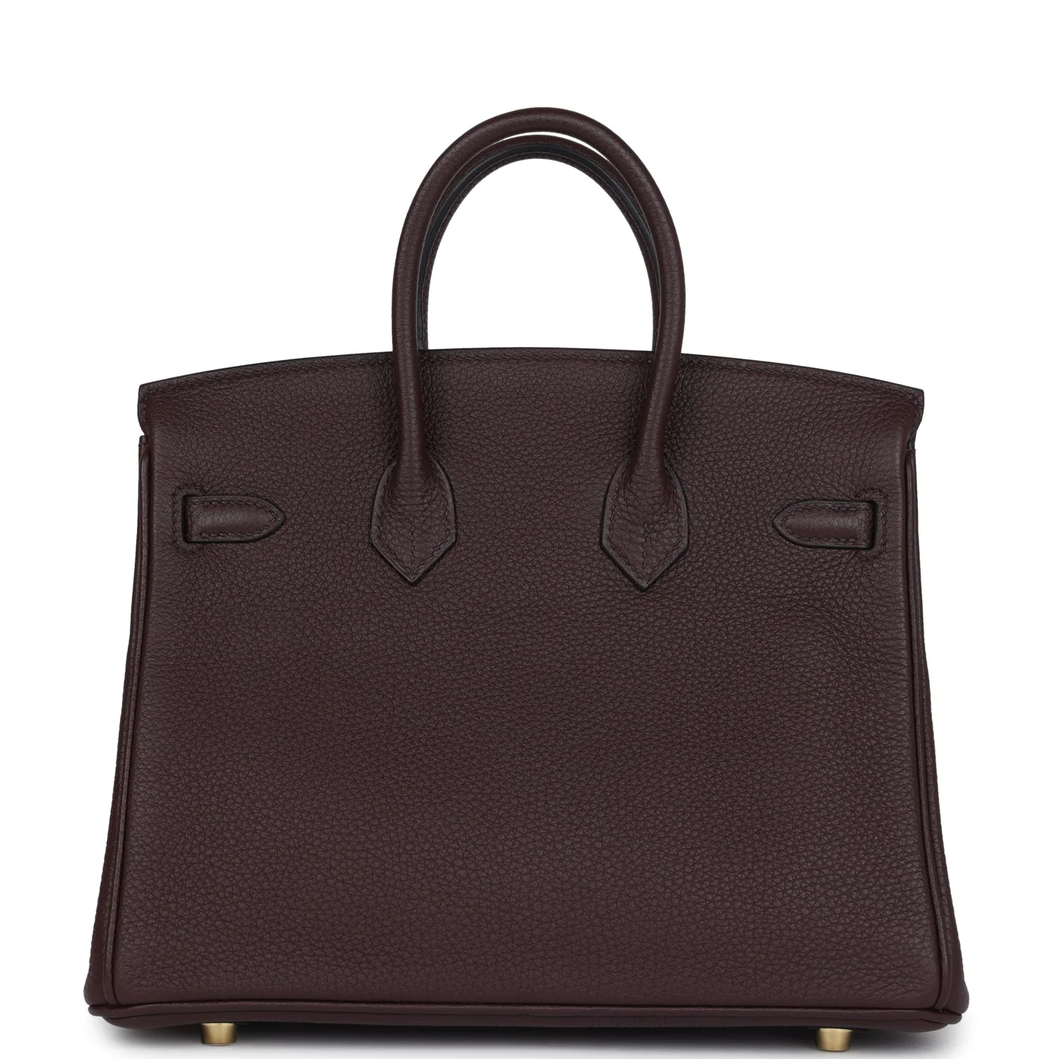 Replicate Hermes Birkin 25 Rouge Sellier Togo Gold Hardware(1:1 replica)