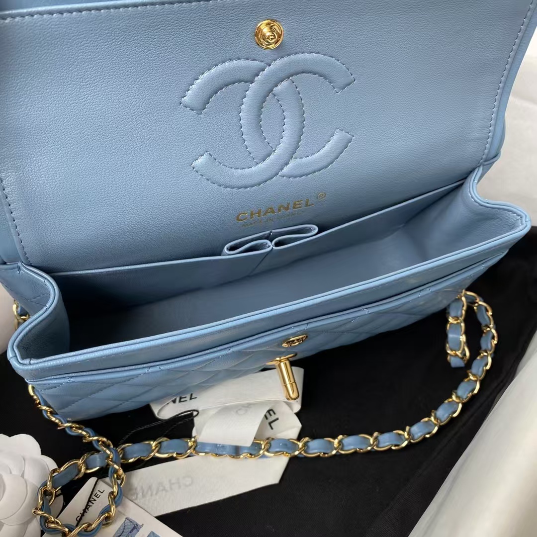 Replicate Chanel Small Classic Handbag Gold Hardware(1:1 replica)