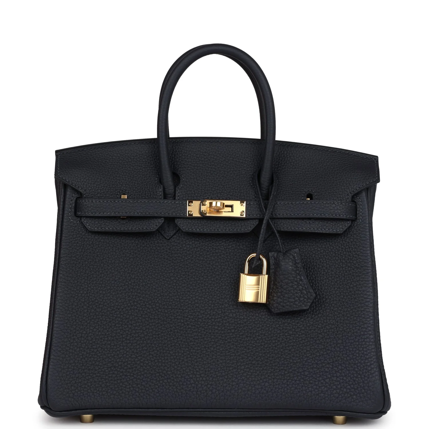 Replicate Hermes Birkin 25 Caban Togo Gold Hardware(1:1 replica)