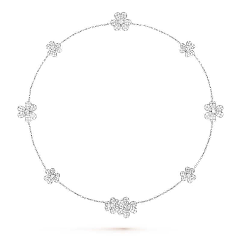 Replicate Frivole necklace, 9 flowers(1:1 replica)