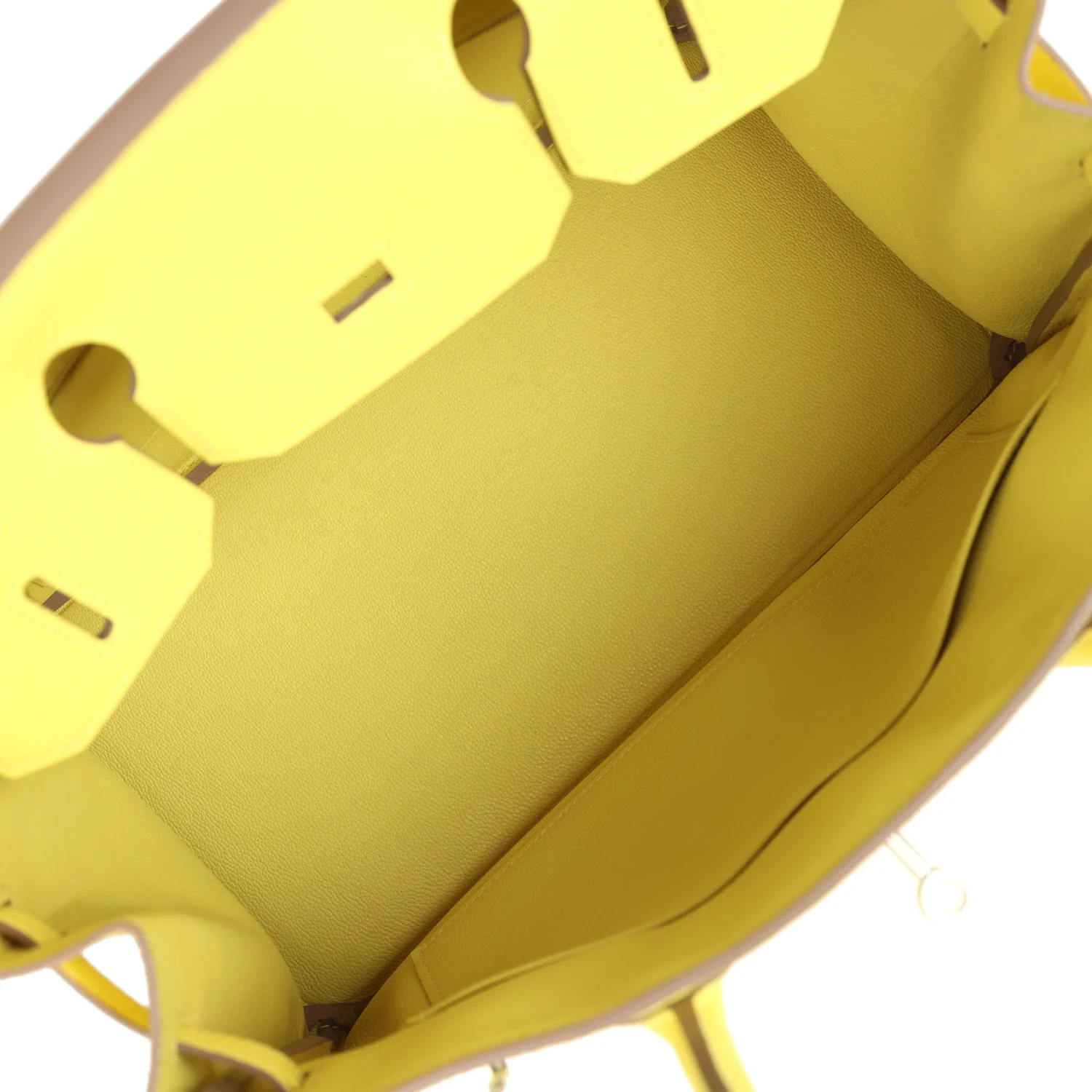 Replicate Hermes Birkin 30 Lime Clemence Palladium Hardware(1:1 replica)