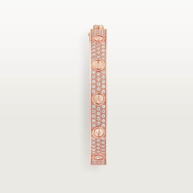 Replicate LOVE bracelet, classic model, paved(1:1 replica)