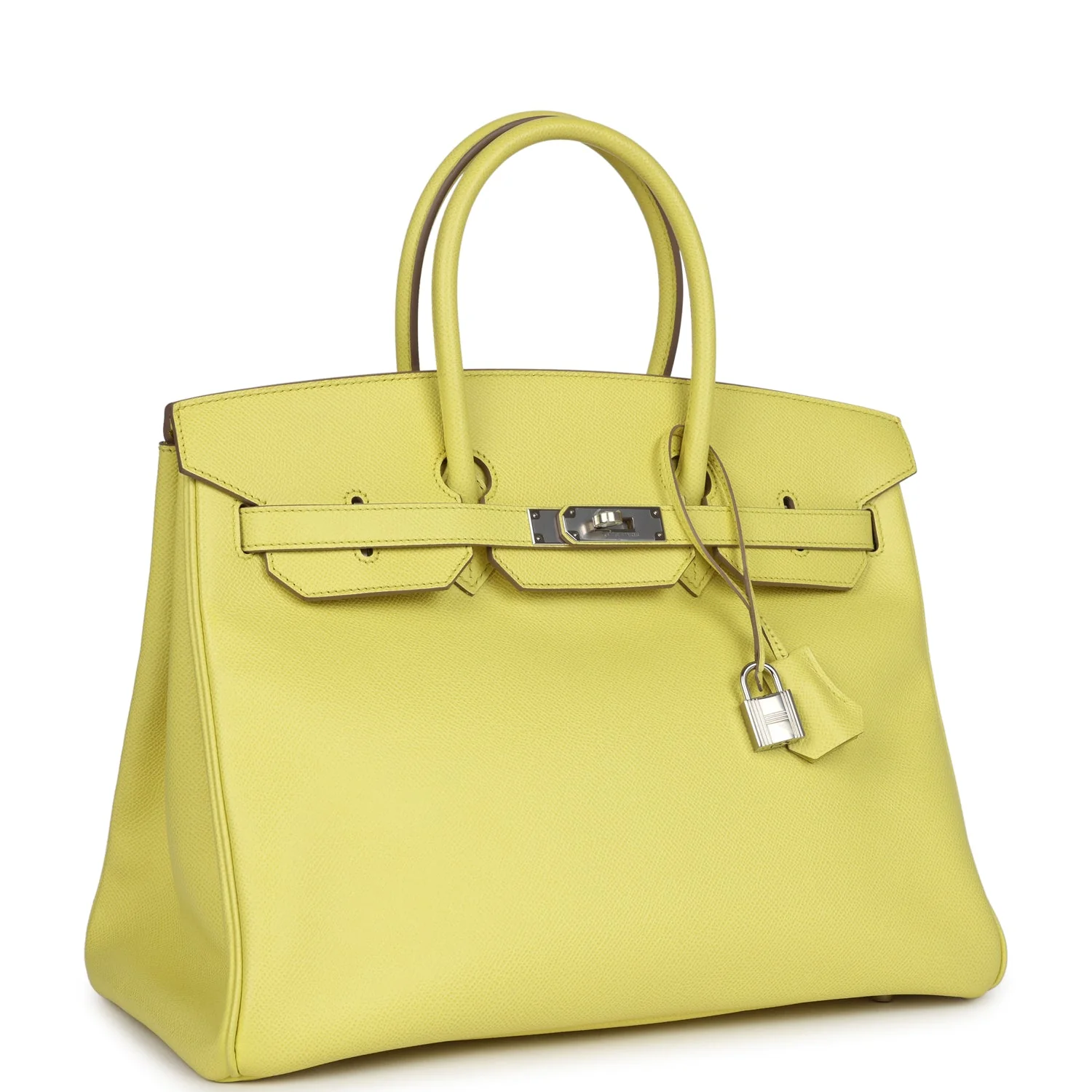 Replicate Hermes Birkin 35 Soufre Epsom Palladium Hardware(1:1 replica)