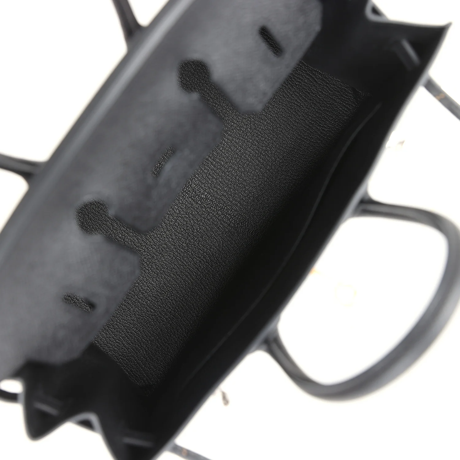 Replicate Hermes Birkin Sellier 25 Black Epsom Electrum Hardware(1:1 replica)