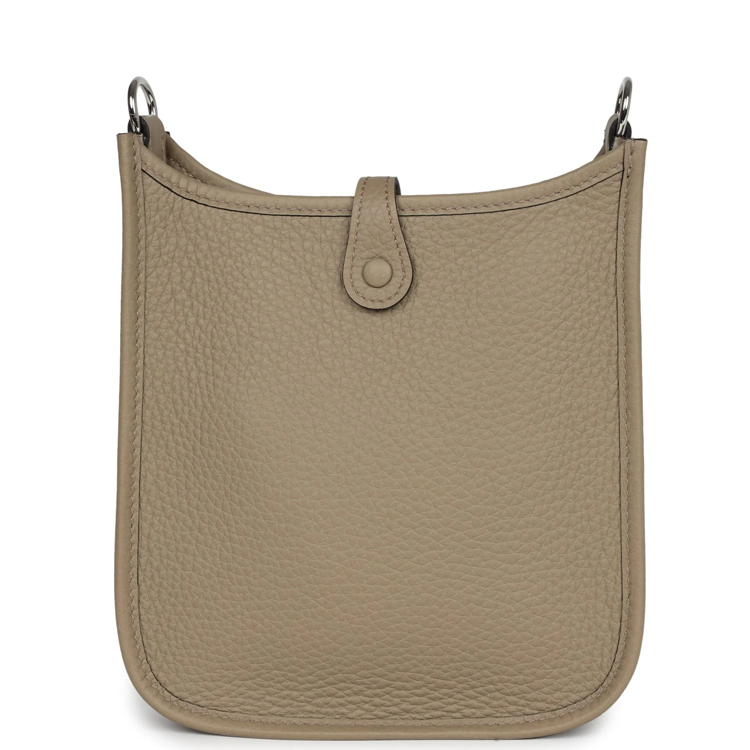 Replicate Hermes Evelyne TPM Beige Marfa Clemence Palladium Hardware(1:1 replica)