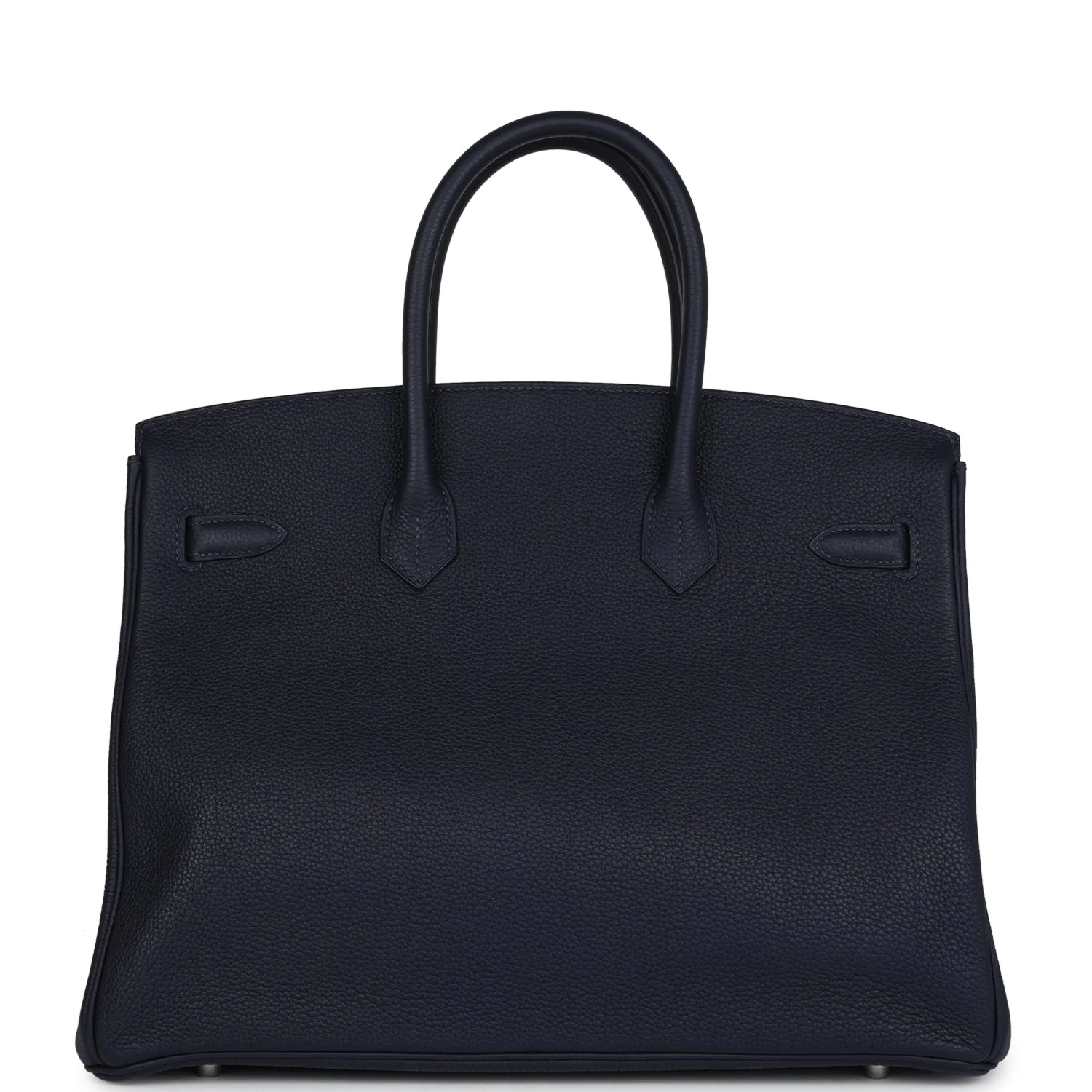 Replicate Hermes Birkin 35 Bleu Nuit Togo Palladium Hardware(1:1 replica)