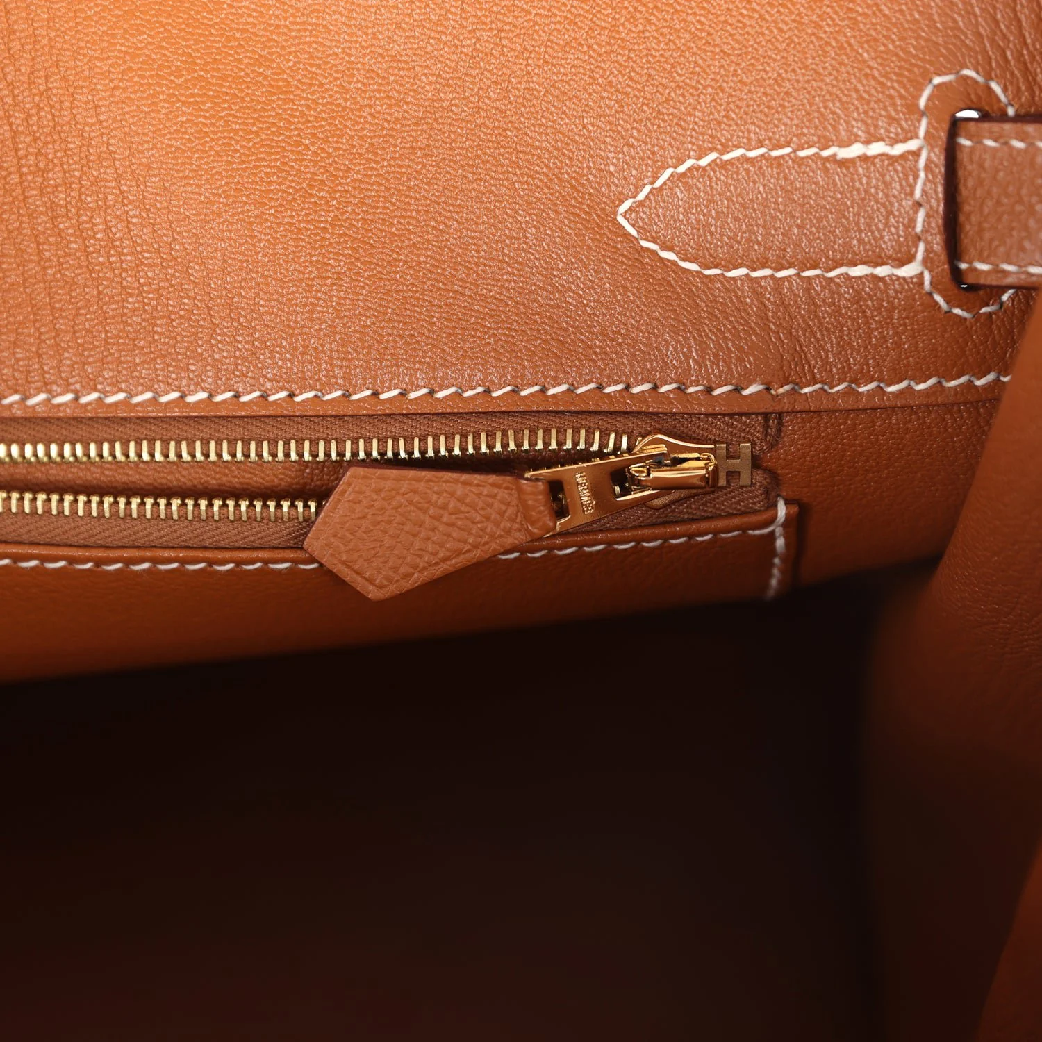 Replicate Hermes Birkin 30 Gold Epsom Gold Hardware(1:1 replica)