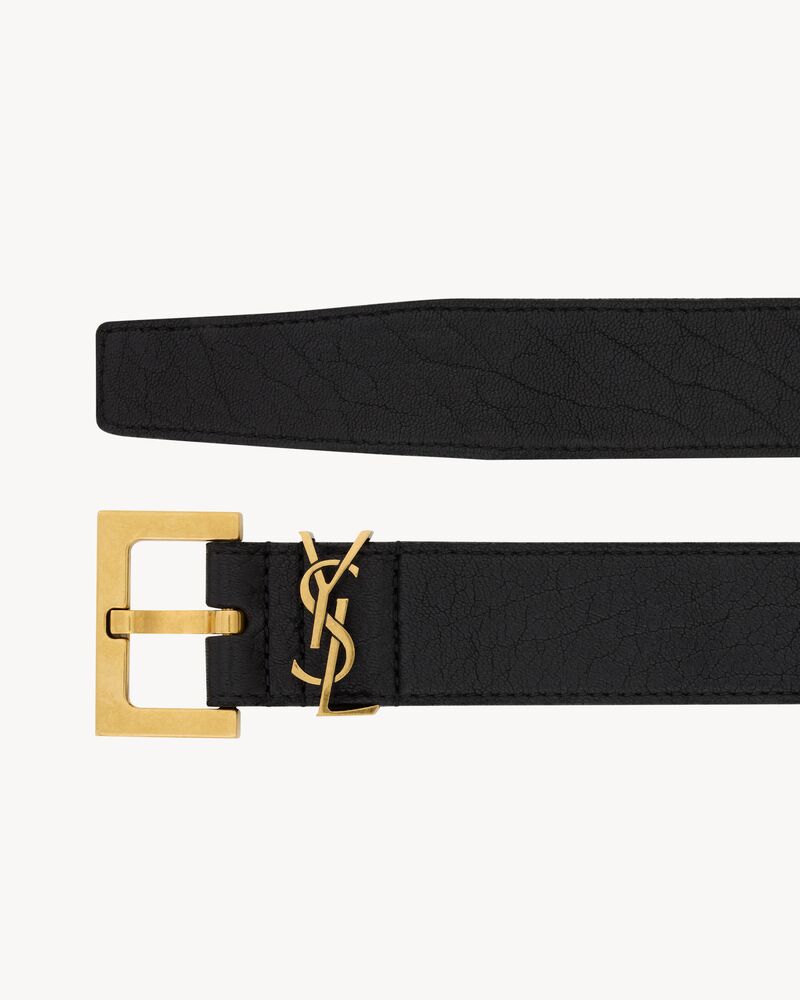 Replicate cassandre belt in grained lambskin(1:1 replica)