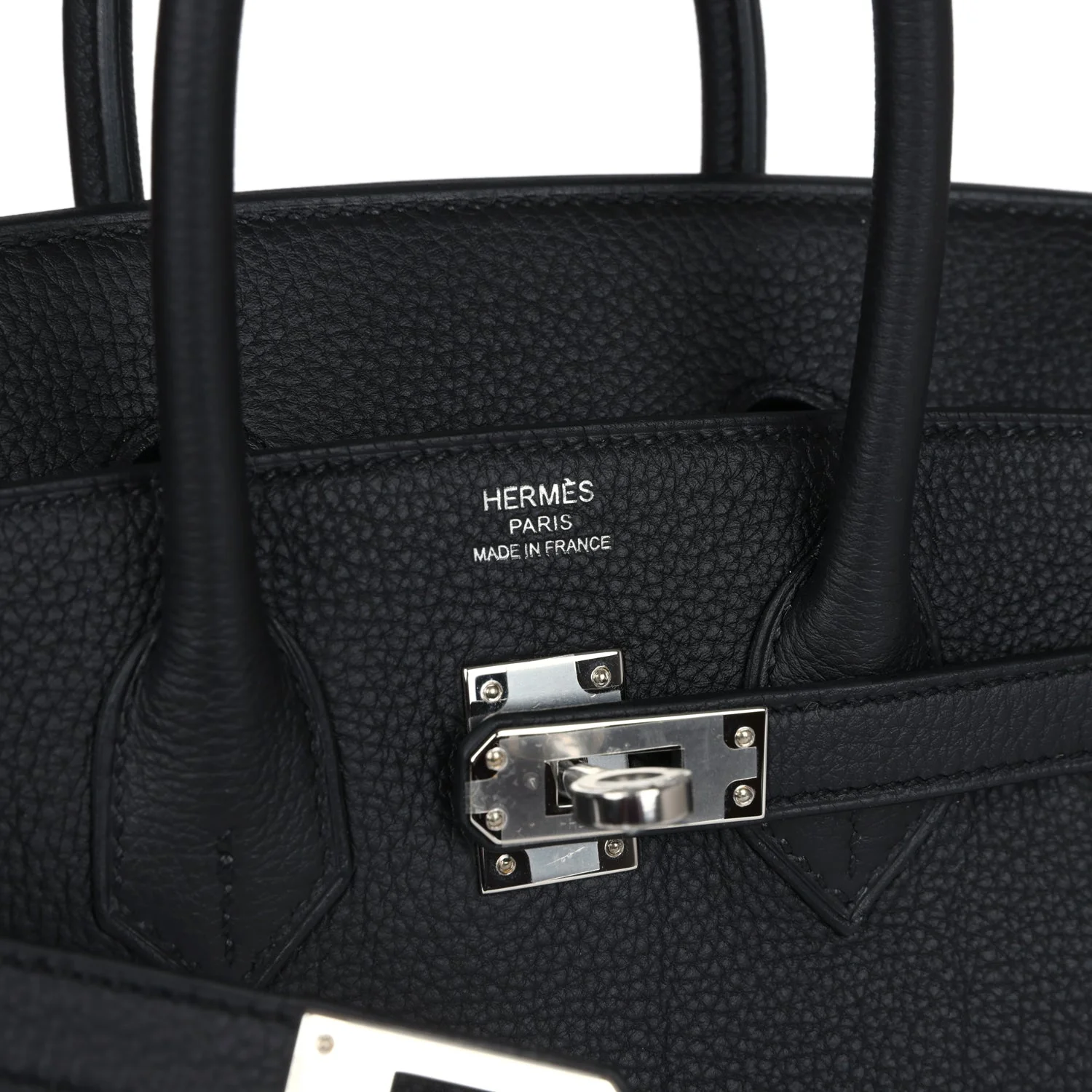 Replicate Hermes Birkin 25 Black Togo Palladium Hardware(1:1 replica)