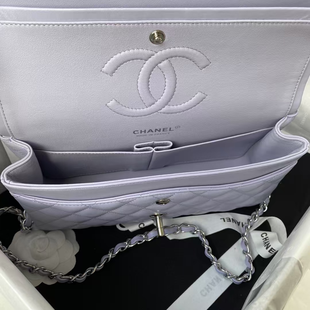 Replicate Chanel Classic 11.12 Handbag Silver Hardware(1:1 replica)