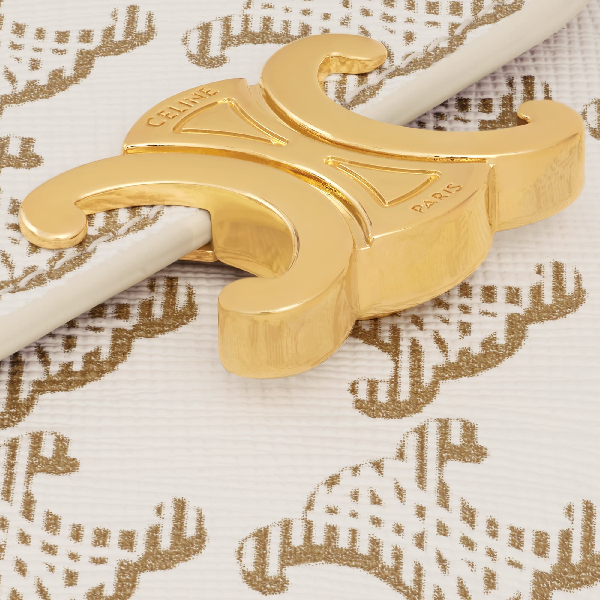 Replicate SMALL FLAP WALLET TRIOMPHE IN TRIOMPHE CANVAS TAN(1:1 replica)