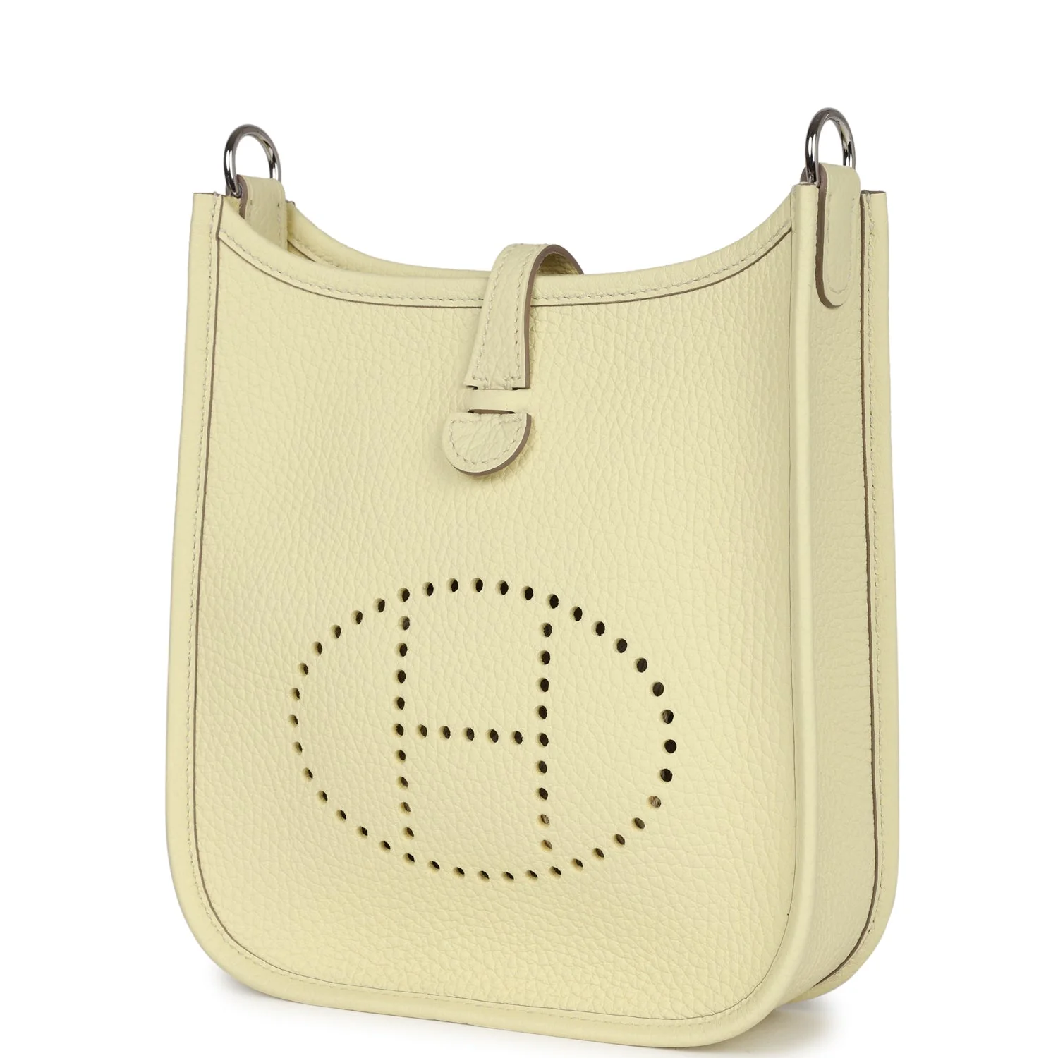 Replicate Hermes Evelyne TPM Jaune Milton Clemence Palladium Hardware(1:1 replica)